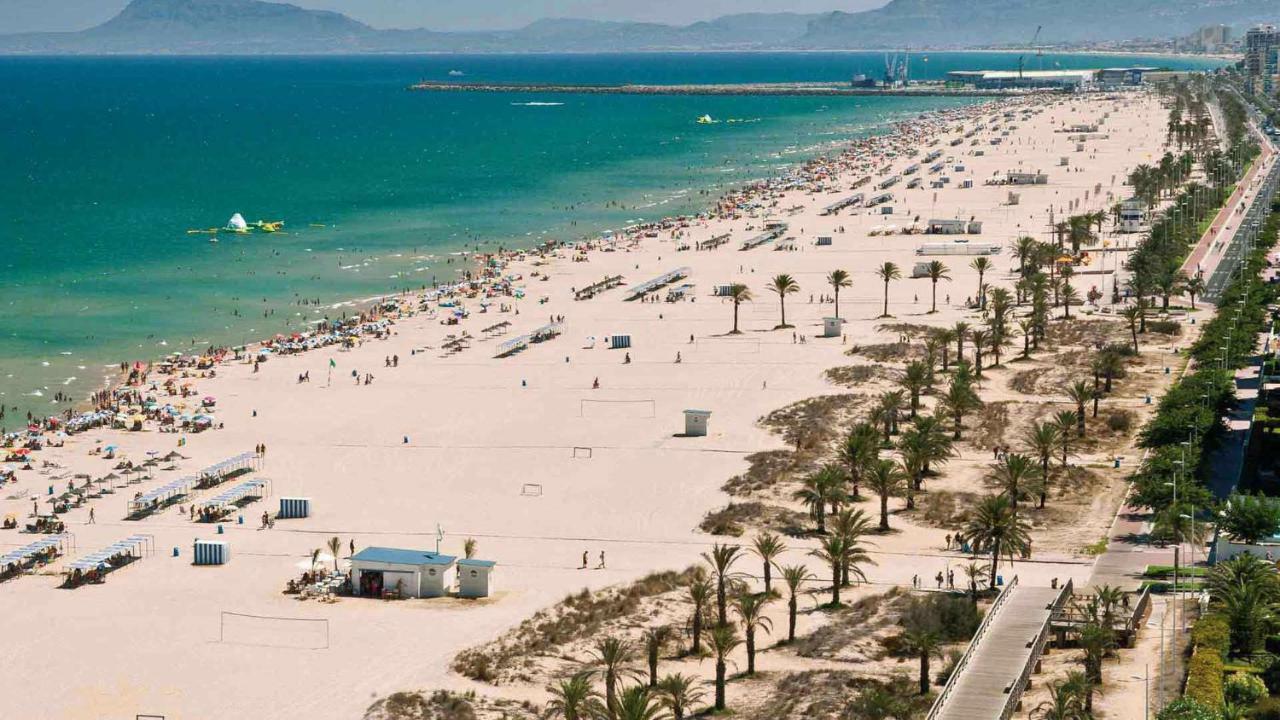 Apartamento Cala Blanca Solo Familias Гандия Экстерьер фото